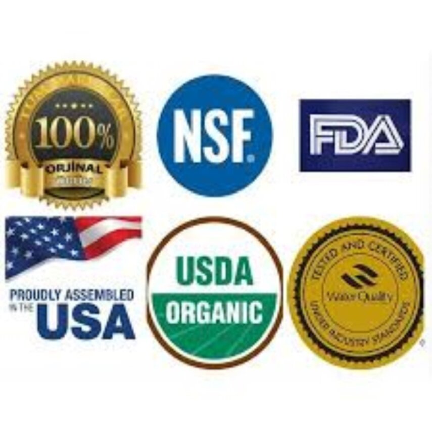 AQUA FY Su Arıtma Cihazı Filtresi ÇİFT KARBONLU 8Li Yıllık Filitre Seti AÇIK KASA CİHAZ UYUMLU - 10