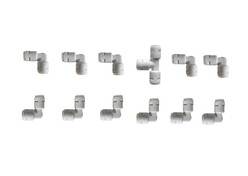 AQUA FLY Su Arıtma Cihazı Filtresi 12" Inline 7 FİLTRE 10 AŞAMA ( DETOX ve 4in1 ) KAPALI KASA CİHAZ UYUMLU  - 7