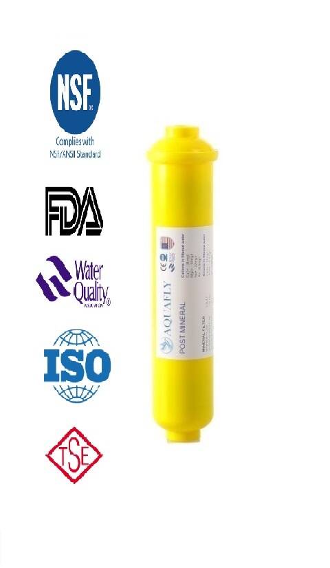 AQUAFLY Su Arıtma Cihazı Filtresi 12" İNLİNE 8 FİLTRE 11 AŞAMA Su Arıtma Filtresi KAPALI KASA CİHAZ UYUMLU - 6