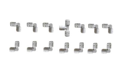 AQUA FLY Su Arıtma Cihazı Filtresi 12" Inline 8li Takım Alkali Mineral İnfrare Su Arıtma Filtresi KAPALI KASA CİHAZ UYUMLU - 5