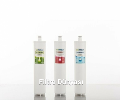 ComTech Su Arıtma Cihazı Filtresi 3lü Comtec Filtre Seti