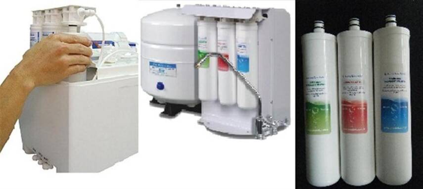 ComTech Su Arıtma Cihazı Filtresi 3lü Comtec Filtre Seti - 2