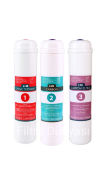 İNLİNE 3LÜ ÖN FİLTRE TAKIMI KAPALI KASA CİHAZ FİLTRESİ