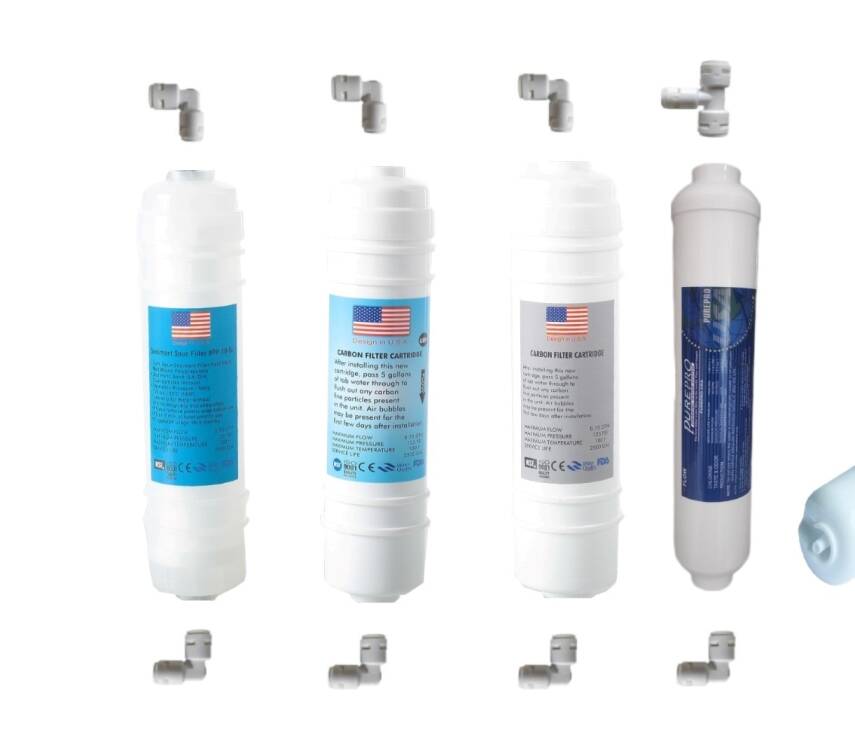 TRUST WATER Kapalı Kasa Su Arıtma Cihazı Filtresi 12" İNLİNE PUREPRO LU 4LÜ SET MEBRANSIZ - 1