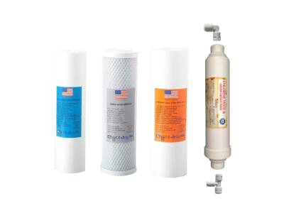 TRUST WATER Su Arıtma Cihazı Fitresi ( MEMBRANSIZ ) 4lü Takım Arıtıcı Filtresi Açık Kasa Cihaz Uyumlu