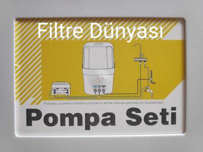 AQUA FLY Pompasız Su Arıtma Cihazı Için Pompa Seti Reverse Osmosis Uyumlu 24v 1,2 A Pompa Seti KUTULU