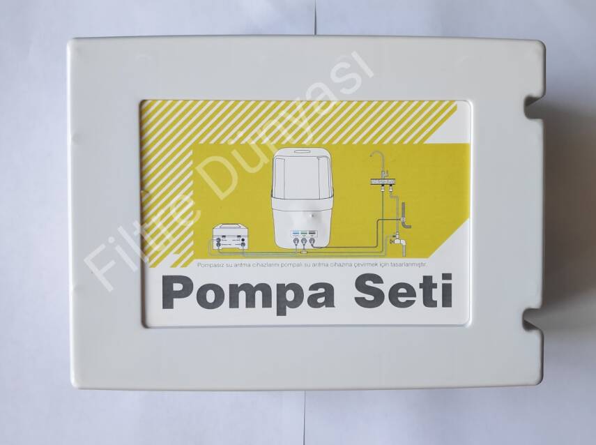 AQUA FLY Pompasız Su Arıtma Cihazı Için Pompa Seti Reverse Osmosis Uyumlu 24v 1,2 A Pompa Seti KUTULU - 4