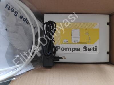 AQUA FLY Pompasız Su Arıtma Cihazı Için Pompa Seti Reverse Osmosis Uyumlu 24v 1,2 A Pompa Seti KUTULU - 5
