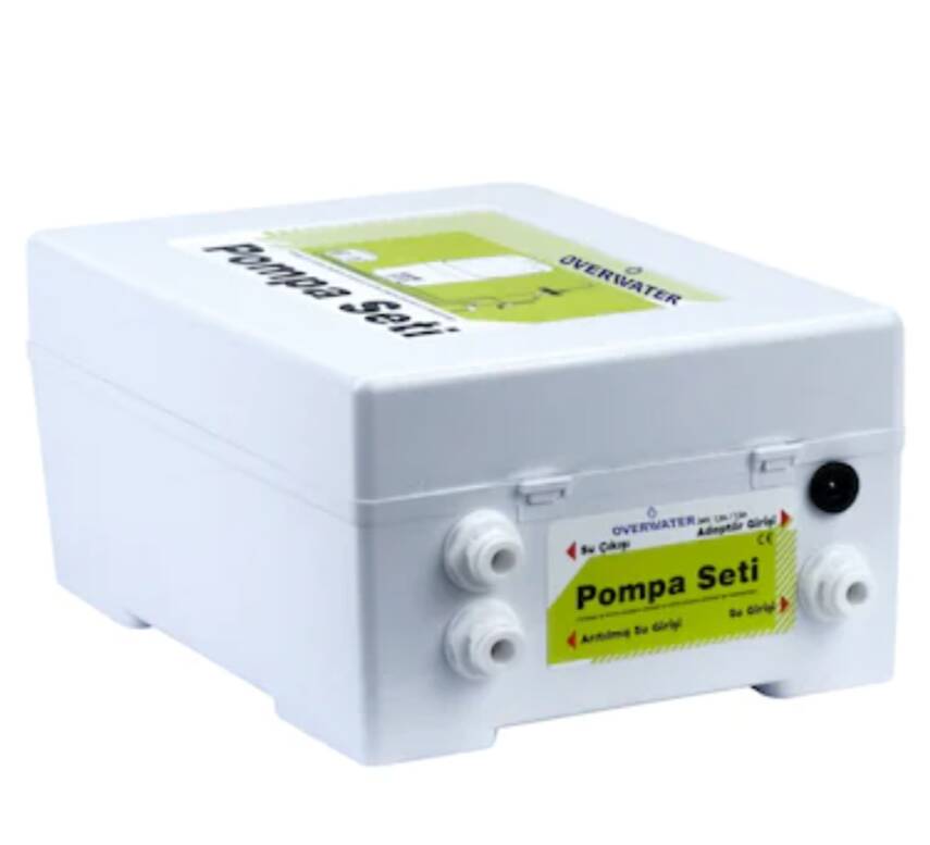 AQUA FLY Pompasız Su Arıtma Cihazı Için Pompa Seti Reverse Osmosis Uyumlu 24v 1,2 A Pompa Seti KUTULU - 7