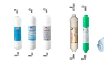 TRUST WATER Kapalı Kasa Su Arıtma Cihazı Filtresi  12" İnline 5Lİ YEDEK ALKALİ ( MEBRANSIZ ) KAPALI KASA CİHAZ UYUMLU