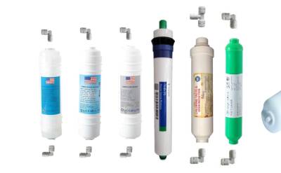 TRUST WATER Kapalı Kasa Su Arıtma Cihazı Filtresi 12" İnline Pentair Membranlı 6LI YEDEK ALKALİ