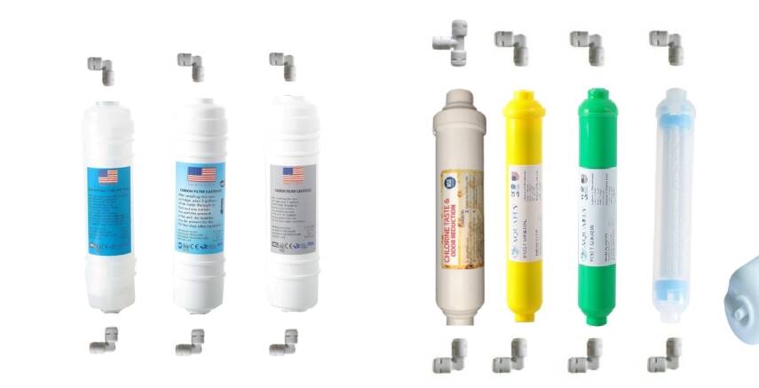 TRUST WATER Kapalı Kasa Su Arıtma Cihazı Filtresi 12" İnline 7li Alkalin Mineral Detox YEDEK ( MEMBRANSIZ ) - 1