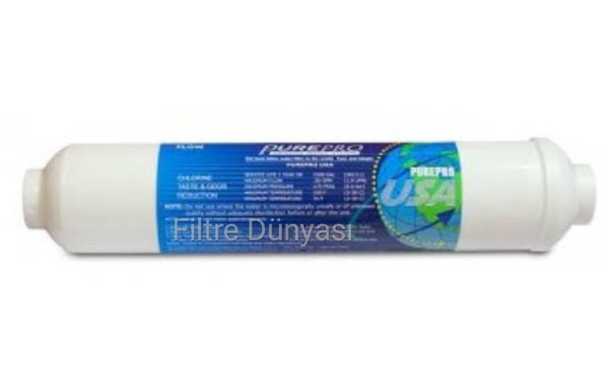 TRUST WATER Açık Kasa Su Arıtma Cihazı Filtresi Çift Karbonlu Filmtec PurePro lu 5'li Set 10" AÇIK KASA CİHAZ UYUMLU - 8