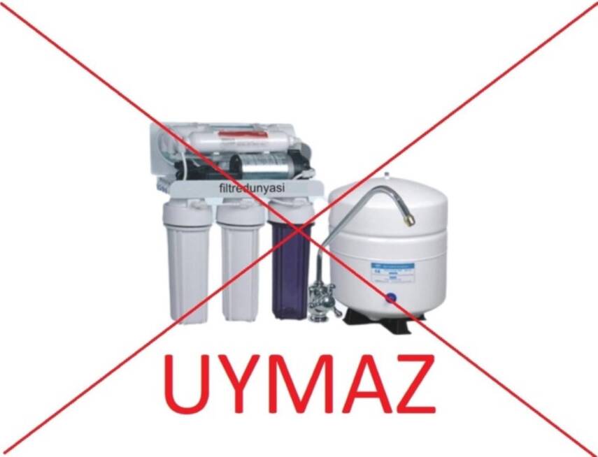 TRUST WATER Kapalı Kasa Su Arıtma Cihazı Filtresi Filmtec Pureprolu İNLİNE 5li FİLTRE TAKIMI FİLMTEC MEMBRANLI - 3