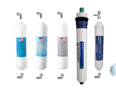 TRUST WATER İNLİNE Su Arıtma Cihaz Filtresi Pentair Mebranlı FİLTRE TAKIMI 5Lİ KAPALI KASA CİHAZ UYUMLU