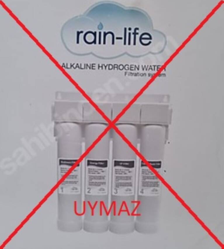 WATERLİFE SU ARITMA CİHAZINA UYUMLU FİLTRE 4lÜ set MEMBRANSIZ - 4
